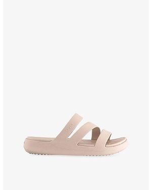 Crocs™ Getaway Strappy Rubber Sandals - Pink