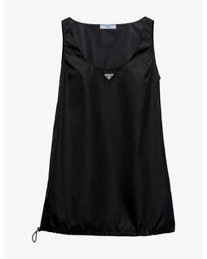 Prada Re-Nylon Mini Dress - Black