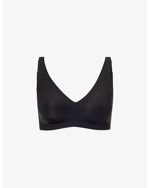 Sloggi Zero Feel 2.0 Stretch-Woven Bralette - Black