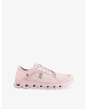 On Shoes Cloud X 4 Mesh Sneakers - Pink