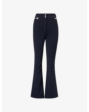 Fusalp Elancia Flared Stretch-Woven Ski Trousers - Blue