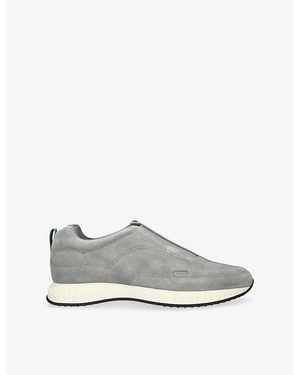 John Lobb Stream Elasticated Leather Sneakers - White
