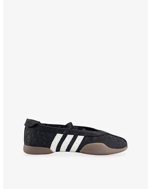 adidas Taekwondo Mei Leather Ballet Flats - Black