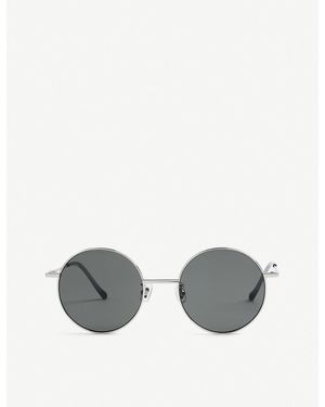 Gentle Monster Midnight Sun Tinted Round-frame Sunglasses - Metallic