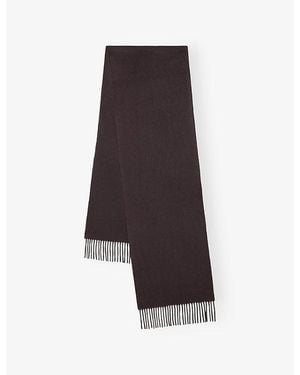 Mulberry Cashmere Scarf - Brown