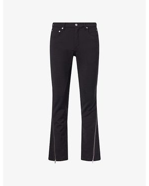 Rick Owens Vega Zip-Trim Slim Jeans - Blue