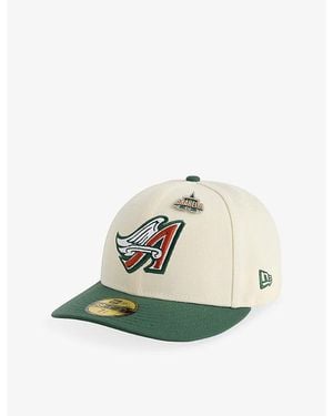 KTZ La Angels Mlb Pin 59Fifty Fitted Baseball Cap - Green