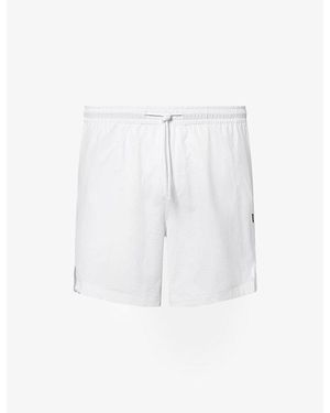 Vuori Crosscourt 7In Unlined Stretch-Woven Shorts - White
