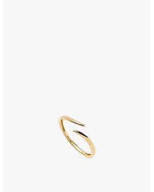 Missoma Open Claw 9Ct Ring - Metallic