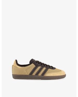 adidas Samba Og Suede And Mesh Trainers - Brown