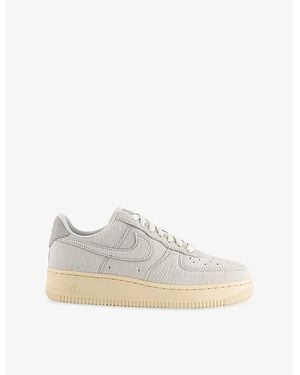 Nike Air Force 1 Leather Trainers - White