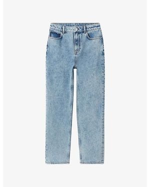 Claudie Pierlot Washed Slim Denim Jeans - Blue