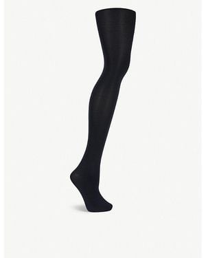 FALKE Seidenglatt Woven Tights - Black