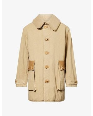 Visvim Winfield Shearling-Lined Coat - Natural