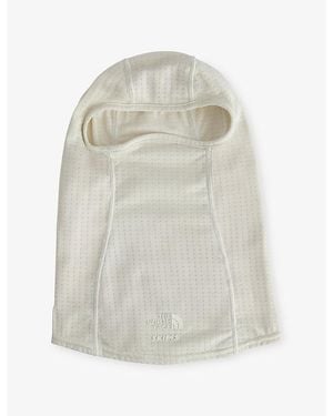 The North Face X Skims Textured Brand-Print Woven Balaclava - White