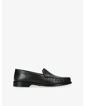 Aeyde Arthur 15 Leather Loafers - Black