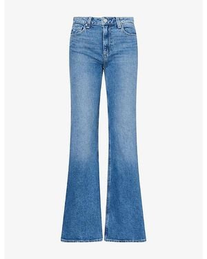 PAIGE Sofia Flared-Leg Denim Jeans - Blue