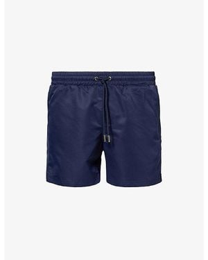 The Couture Club Water Reactive Emblem Swim Shorts - Blue