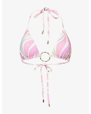 Cheap Monday Cannes Triangle Bikini Top - Pink