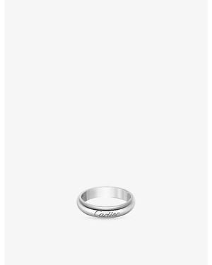 Cartier C De Ring - White