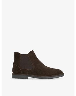 Dune Cashy Suede Chelsea Boots - Brown