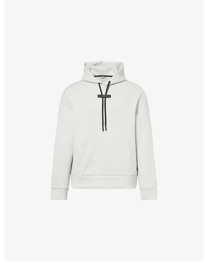 On Shoes Focus Tech Cott-Blend Hoodie - White