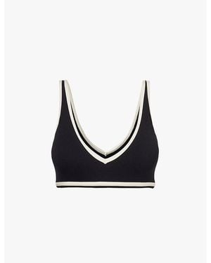 WE Are Tala Dayflex Slim-Fit Stretch-Woven Sports Bra - Black