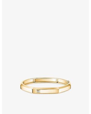 Messika Moderniste Medium 18Ct And 0.05Ct Diamond Bracelet - Metallic