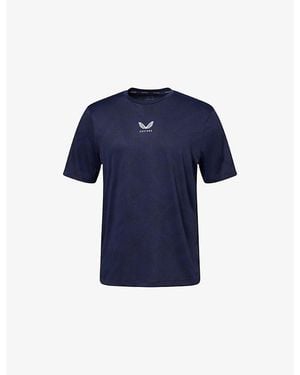 Castore Apex Engineered Short-Sleeve T-Shirt - Blue