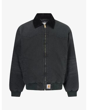 Carhartt Og Santa Fe Cotton Jacket - Black