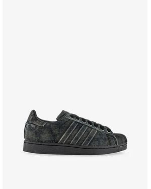 adidas Superstar Ii Leather Sneakers - Black
