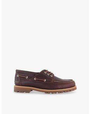 Vagabond Shoemakers Joslyn Leather Boat Shoes - Brown