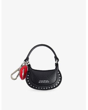 Isabel Marant Bag Leather Key Ring - Black