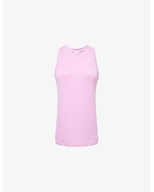 GYMSHARK Vital Seamless Light Jersey Tank Top - Pink