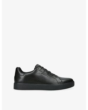 Cole Haan Leather Grandprø Luxe Slip-On Sneakers - Black