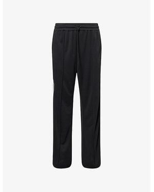 The Couture Club Tape Mesh Woven Jogging Bottoms - Black