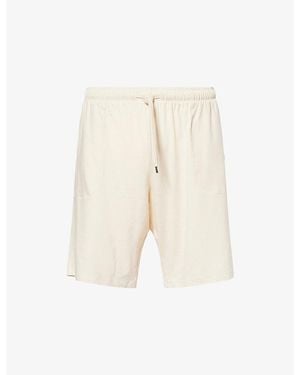 Derek Rose Basel Modal-Jersey Lounge Shorts - Natural