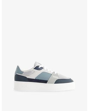Arne Arena 2.0 Leather Trainers - Blue