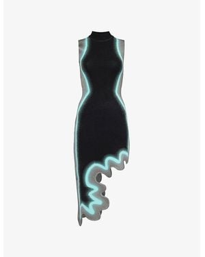 Ph5 Brooklyn Sleeveless Stretch-Viscose Blend Midi Dress - Black