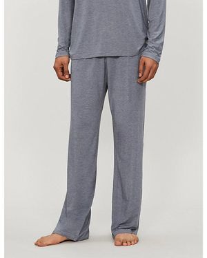 Derek Rose Marlowe Stretch-Modal Pyjama Bottoms - Grey
