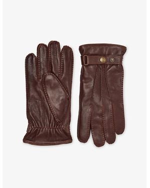 Dents Tetbury Leather Gloves - Brown
