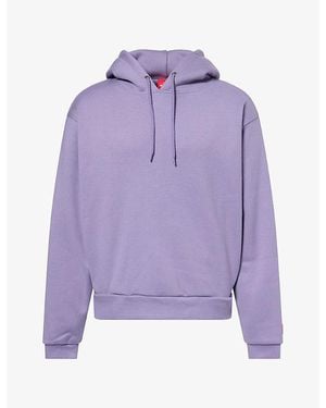 The North Face Box Cotton-Blend Hoody - Purple