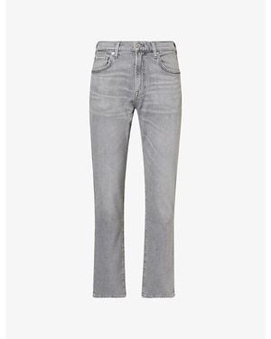 Citizens of Humanity Elijah Straight-Leg Denim Jeans - Grey