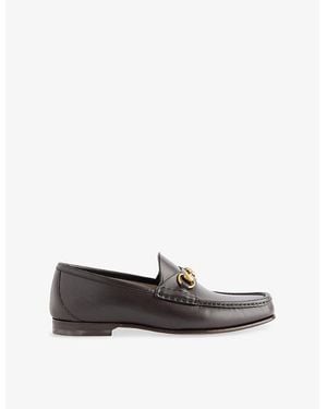Gucci Horsebit 1953 Leather Loafers - Black