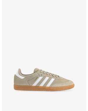 adidas Samba Og Leather Trainers - Natural