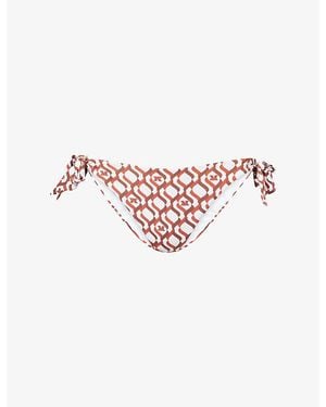 Max Mara Silvana Printed Bikini Bottoms - Pink
