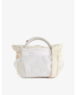 On Shoes Track Pack Mini Elite Nyl Crossbody Bag - White