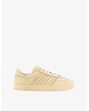 adidas Gazelle Indoor Lux Suede Sneakers - Natural