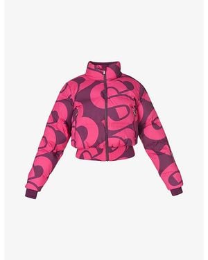 Sweaty Betty Cropped Waterproof Ski Jacket - Pink