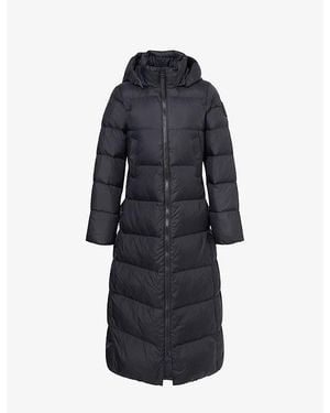 Canada Goose Mystique Long Puffer Nylon-Down Jacket - Blue